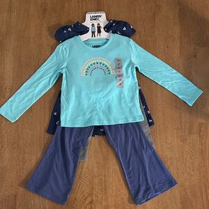 NWT Lands’ End Toddler Girls 4-Piece Outfit Set | Size 3T